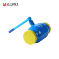 Fully welded ball valve WCB manual gear box